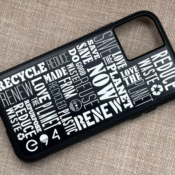 ECO94 iPhone Case iPhone 11 Black and white Authentic REDUCE WASTE - Picture 1 of 11